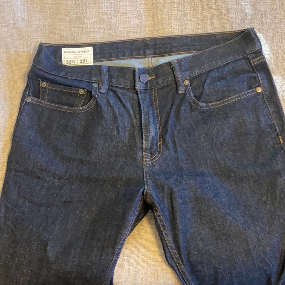 Banana Republic Men’s Slim Fit denim